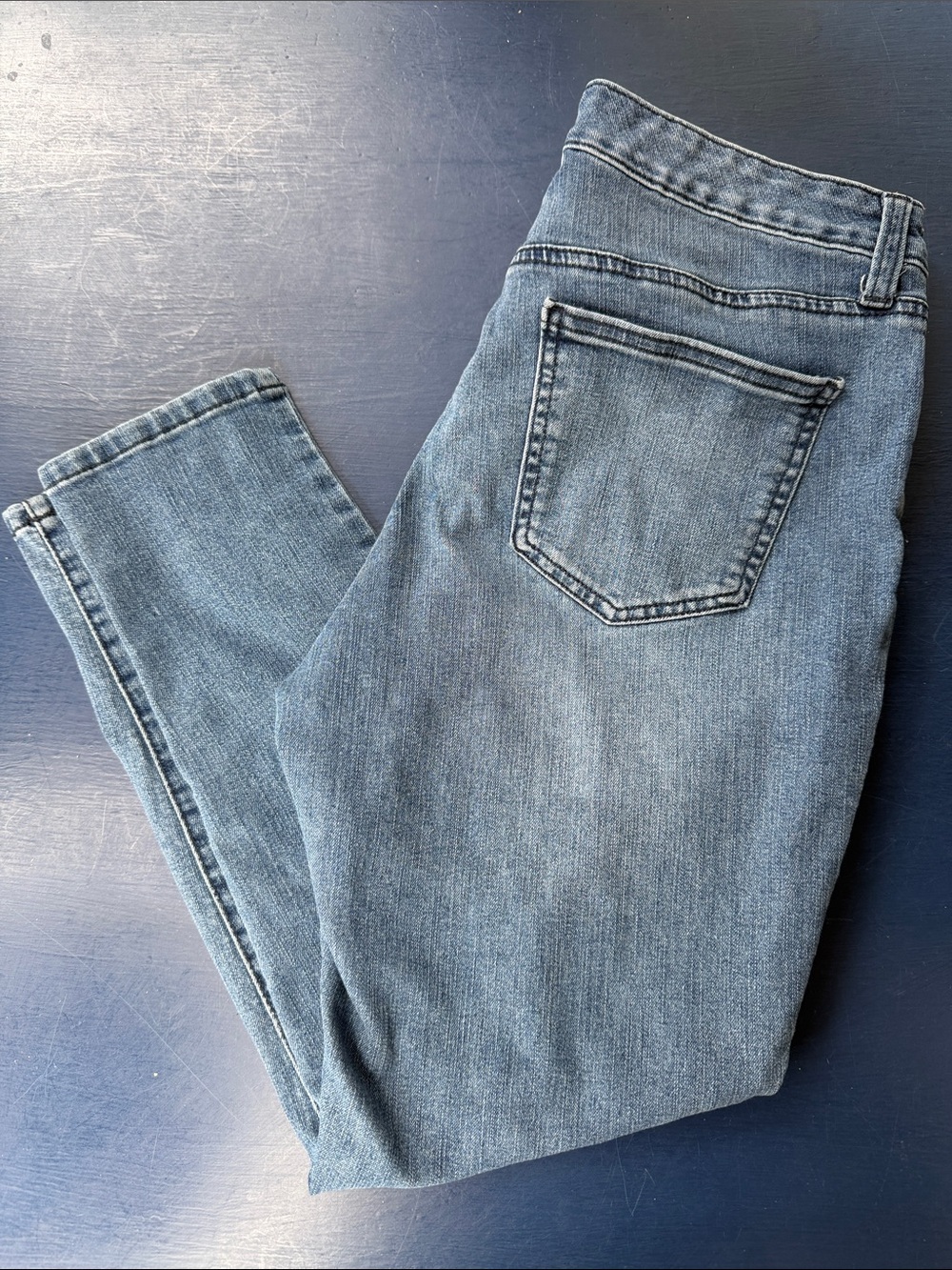 Style & Co Curvy skinny leg  Light Wash Blue Denim Jeans 12P